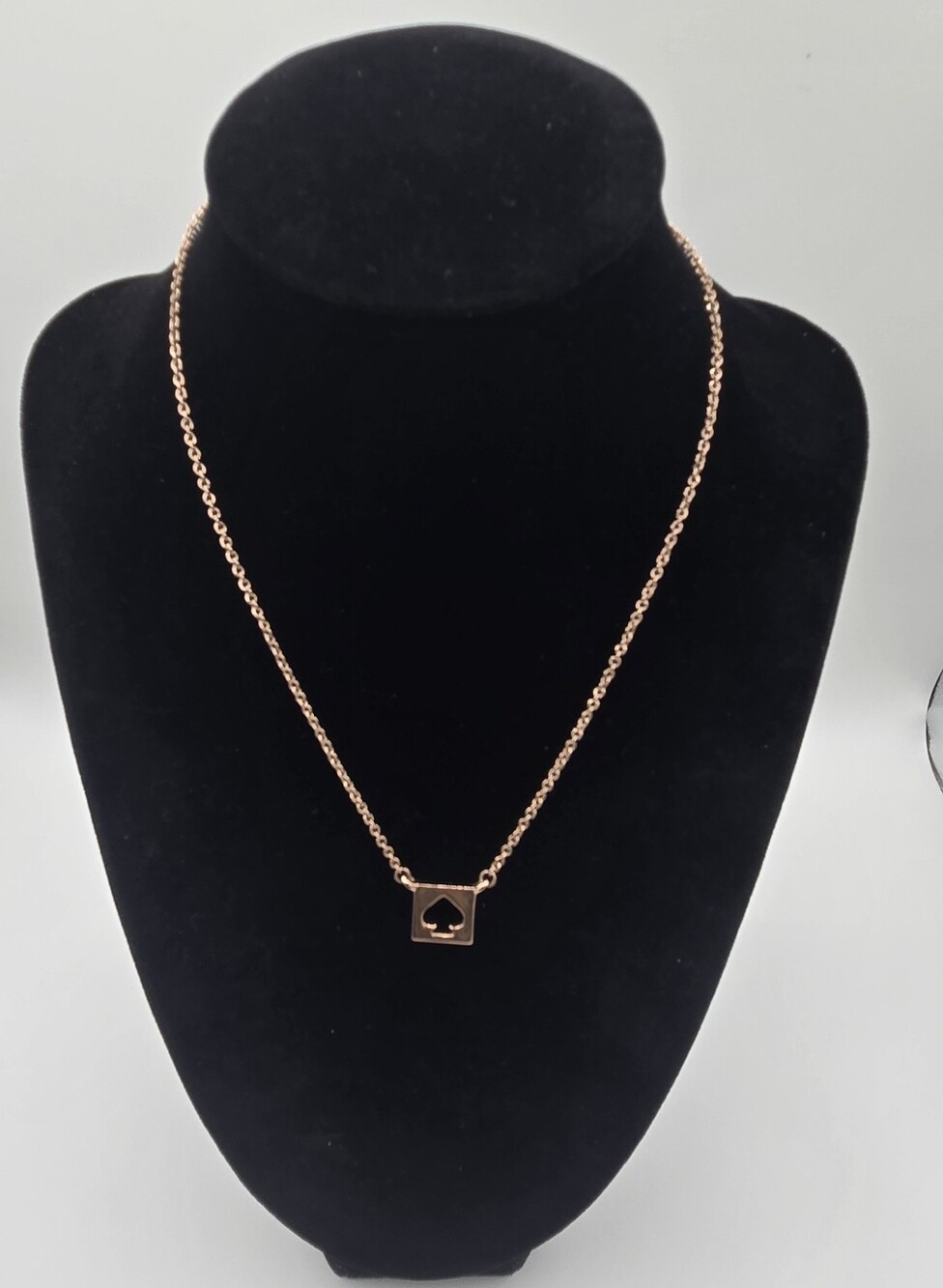 Retired Kate Spade Rose Gold Necklace